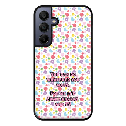 Lucky Charms And Tv- Community Phone Case for Galaxy A15