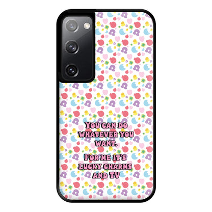 Lucky Charms And Tv- Community Phone Case for Galaxy S20