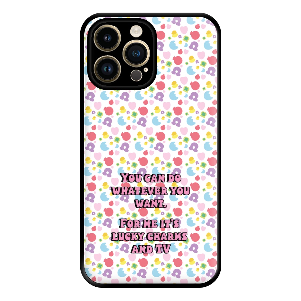 Lucky Charms And Tv- Community Phone Case for iPhone 14 Pro Max