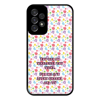 Lucky Charms And Tv- Community Phone Case for Galaxy A53