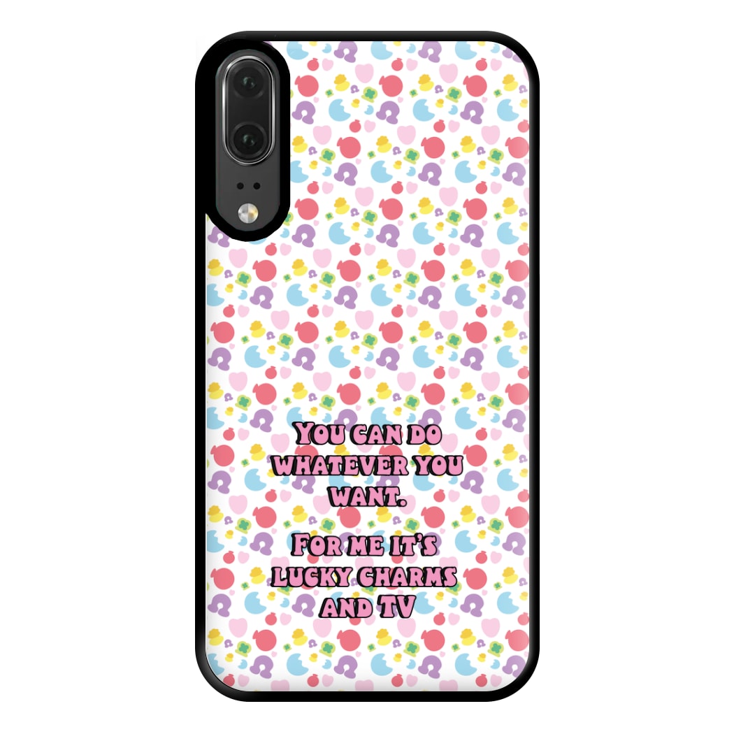 Lucky Charms And Tv- Community Phone Case for Huawei P20