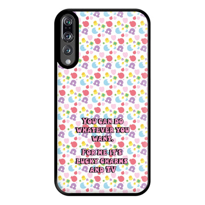 Lucky Charms And Tv- Community Phone Case for Huawei P20 Pro