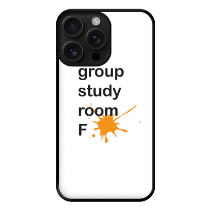 Group Study Room F - Community Phone Case for iPhone 16 Pro Max