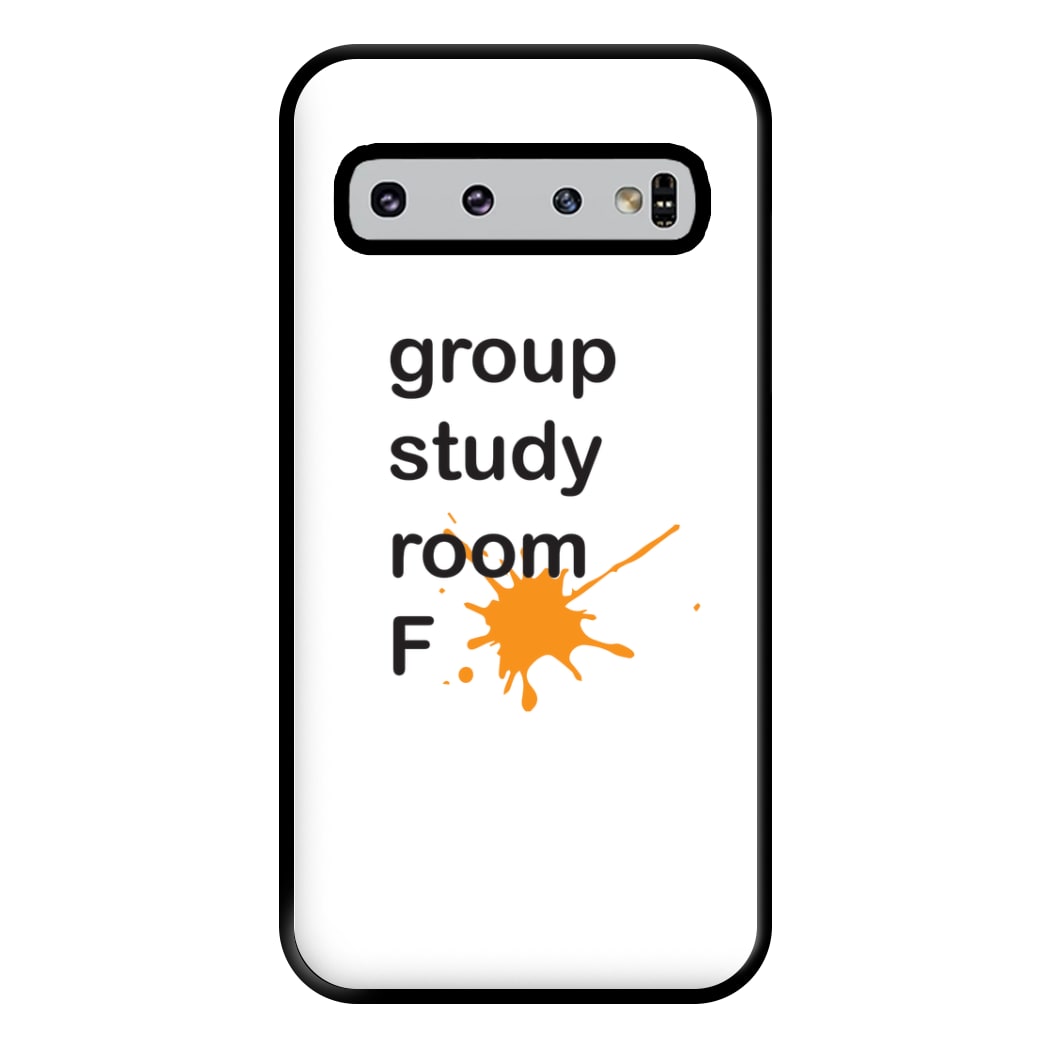 Group Study Room F - Community Phone Case for Galaxy S10 Plus