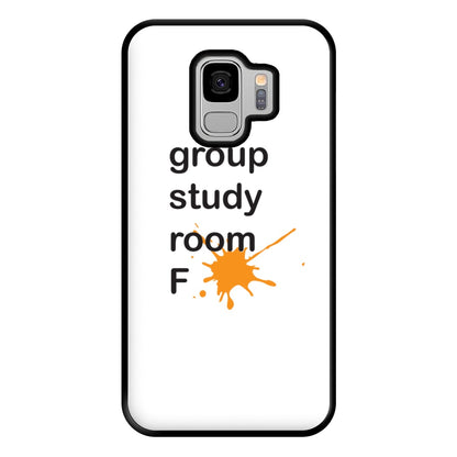 Group Study Room F - Community Phone Case for Galaxy S9 Plus