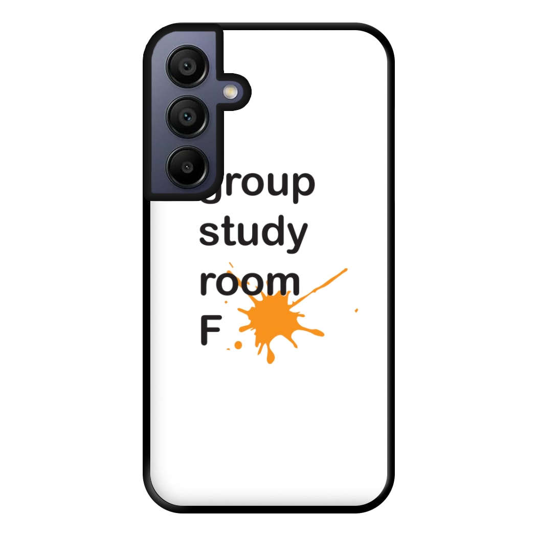 Group Study Room F - Community Phone Case for Galaxy A15