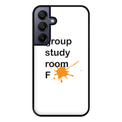 Group Study Room F - Community Phone Case for Galaxy A15