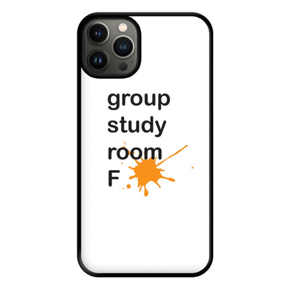 Group Study Room F - Community Phone Case for iPhone 13