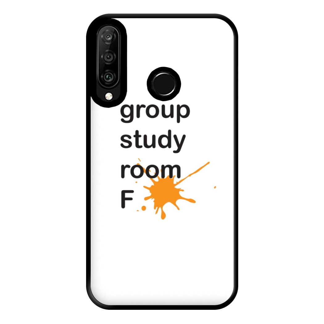 Group Study Room F - Community Phone Case for Huawei P30 Lite