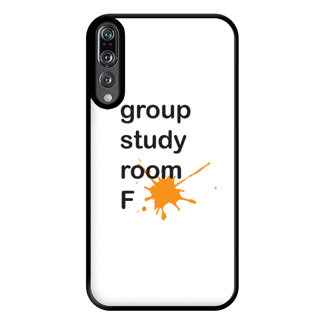 Group Study Room F - Community Phone Case for Huawei P20 Pro