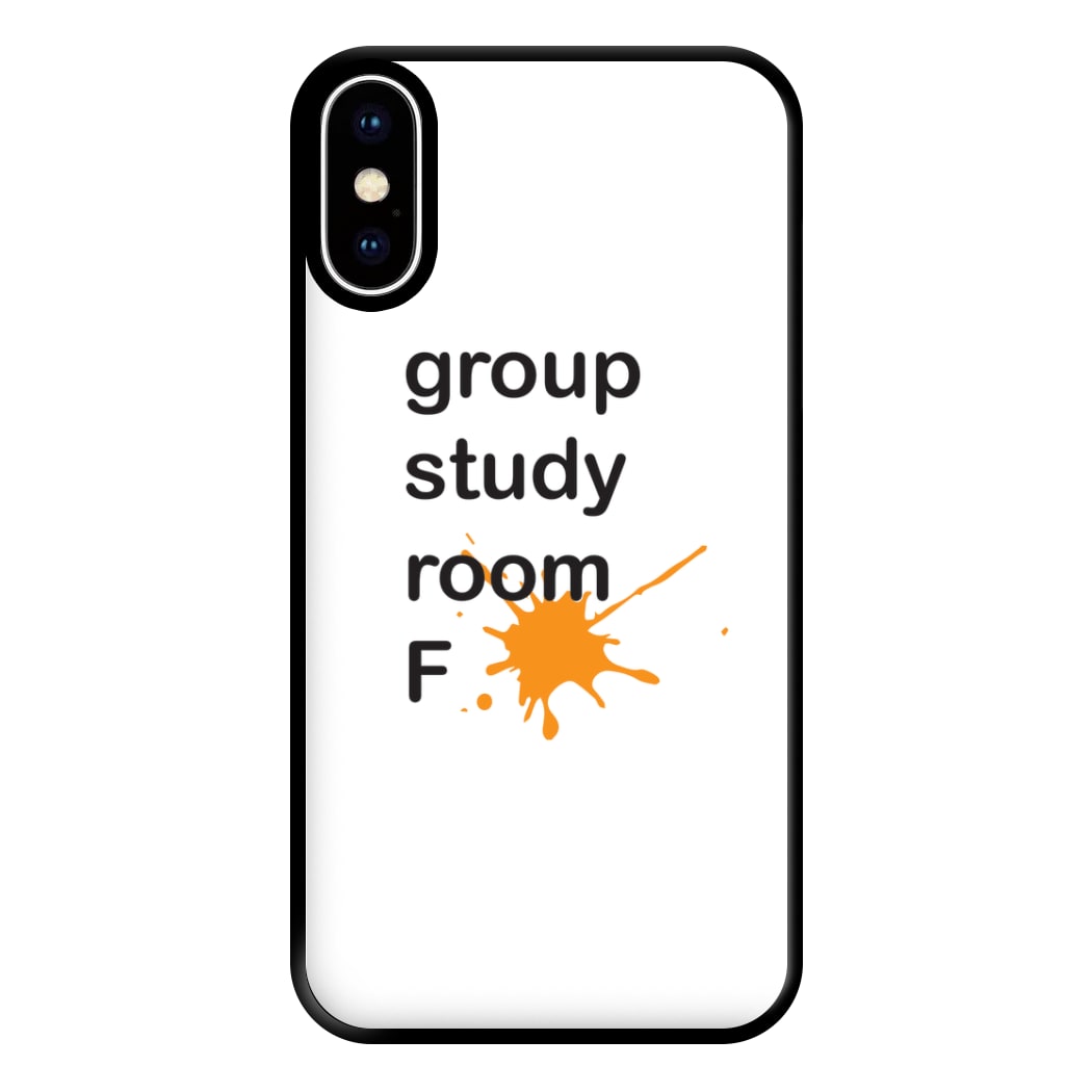 Group Study Room F - Community Phone Case for iPhone XS Max