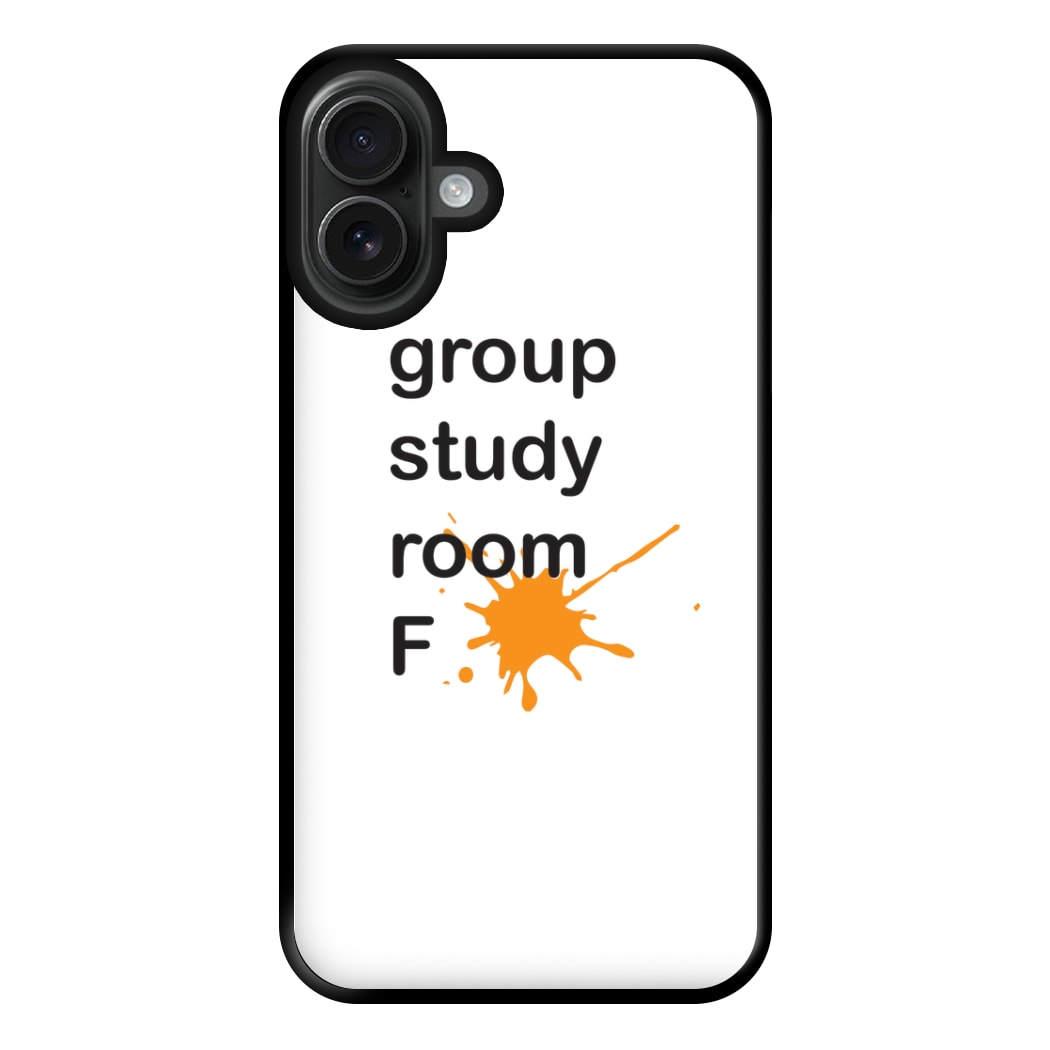 Group Study Room F - Community Phone Case for iPhone 16 Plus