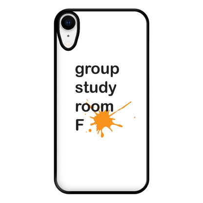 Group Study Room F - Community Phone Case for iPhone XR