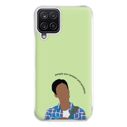 People Are Random And Pointless - Community Phone Case for Galaxy A12