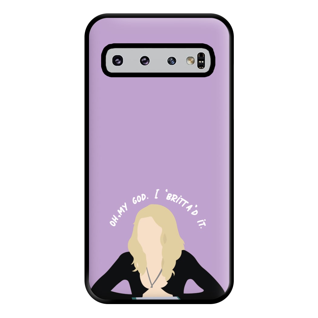 Britta'd It- Community Phone Case for Galaxy S10 Plus