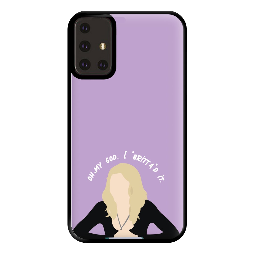 Britta'd It- Community Phone Case for Galaxy A71