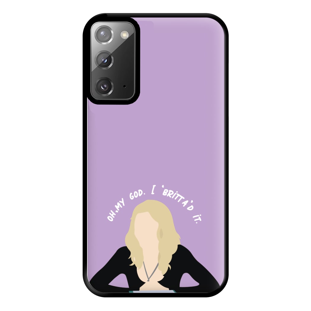 Britta'd It- Community Phone Case for Galaxy Note 20 Ultra