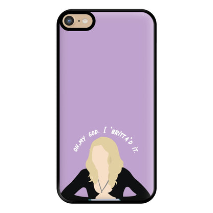 Britta'd It- Community Phone Case for iPhone 6 Plus / 7 Plus / 8 Plus