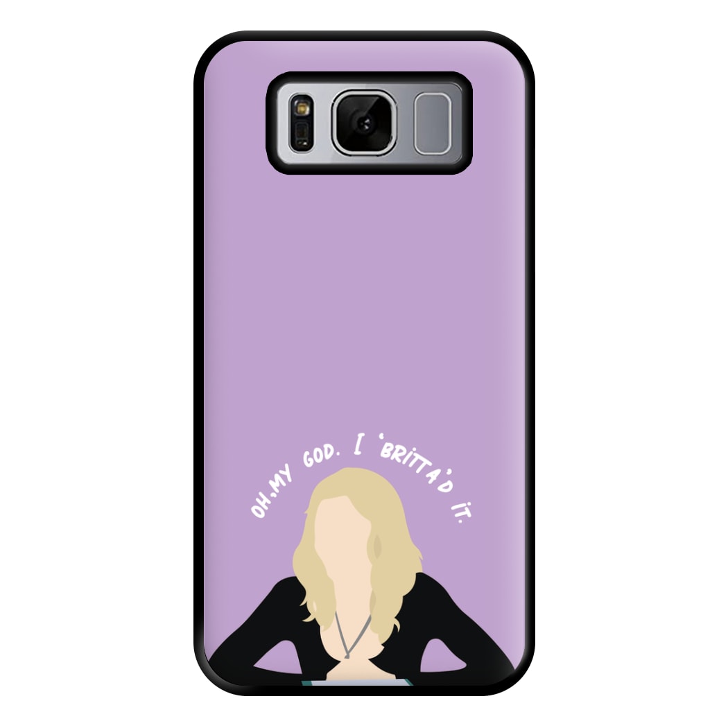 Britta'd It- Community Phone Case for Galaxy S8 Plus