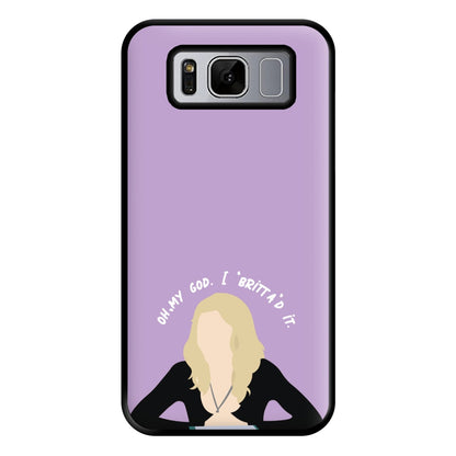 Britta'd It- Community Phone Case for Galaxy S8 Plus