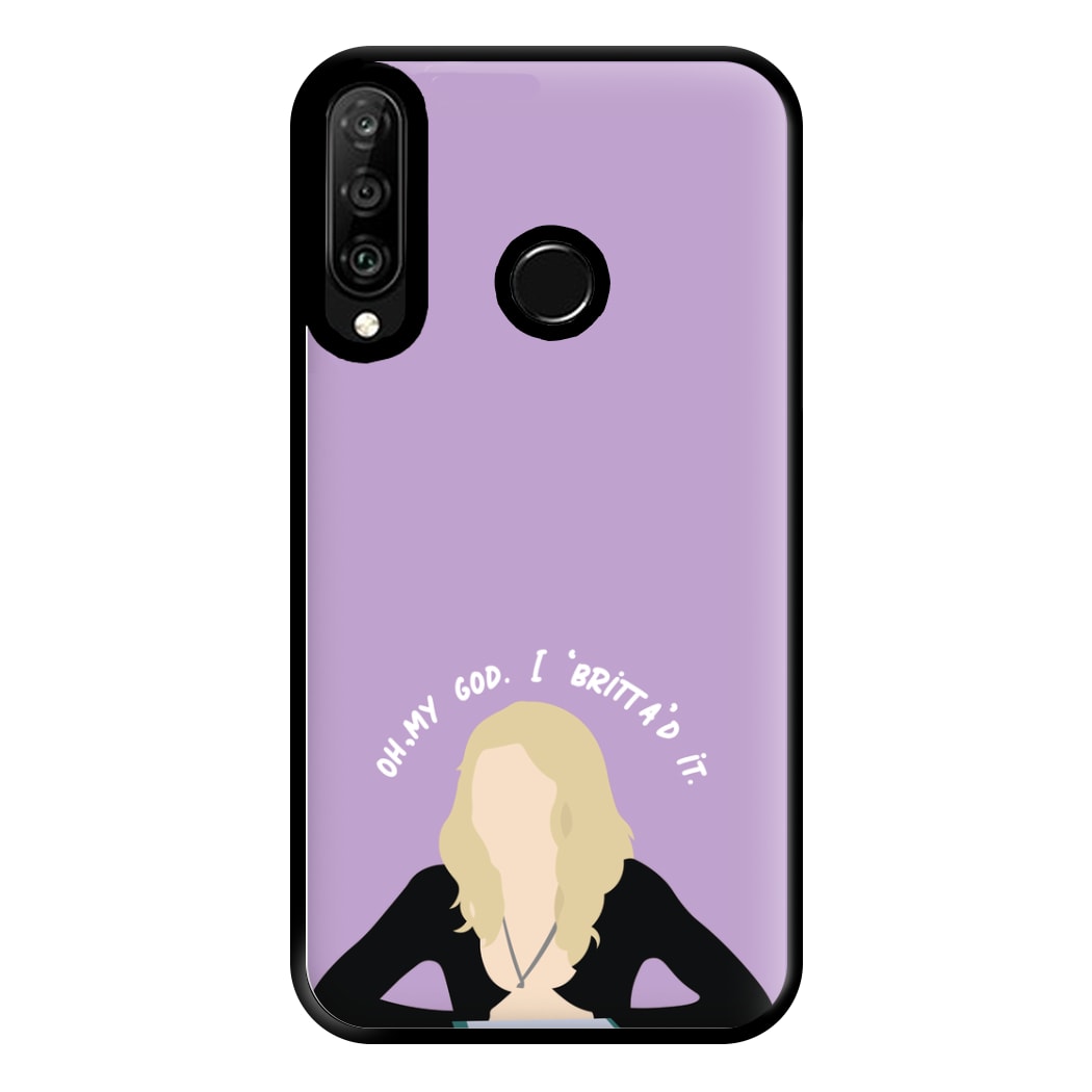 Britta'd It- Community Phone Case for Huawei P30 Lite