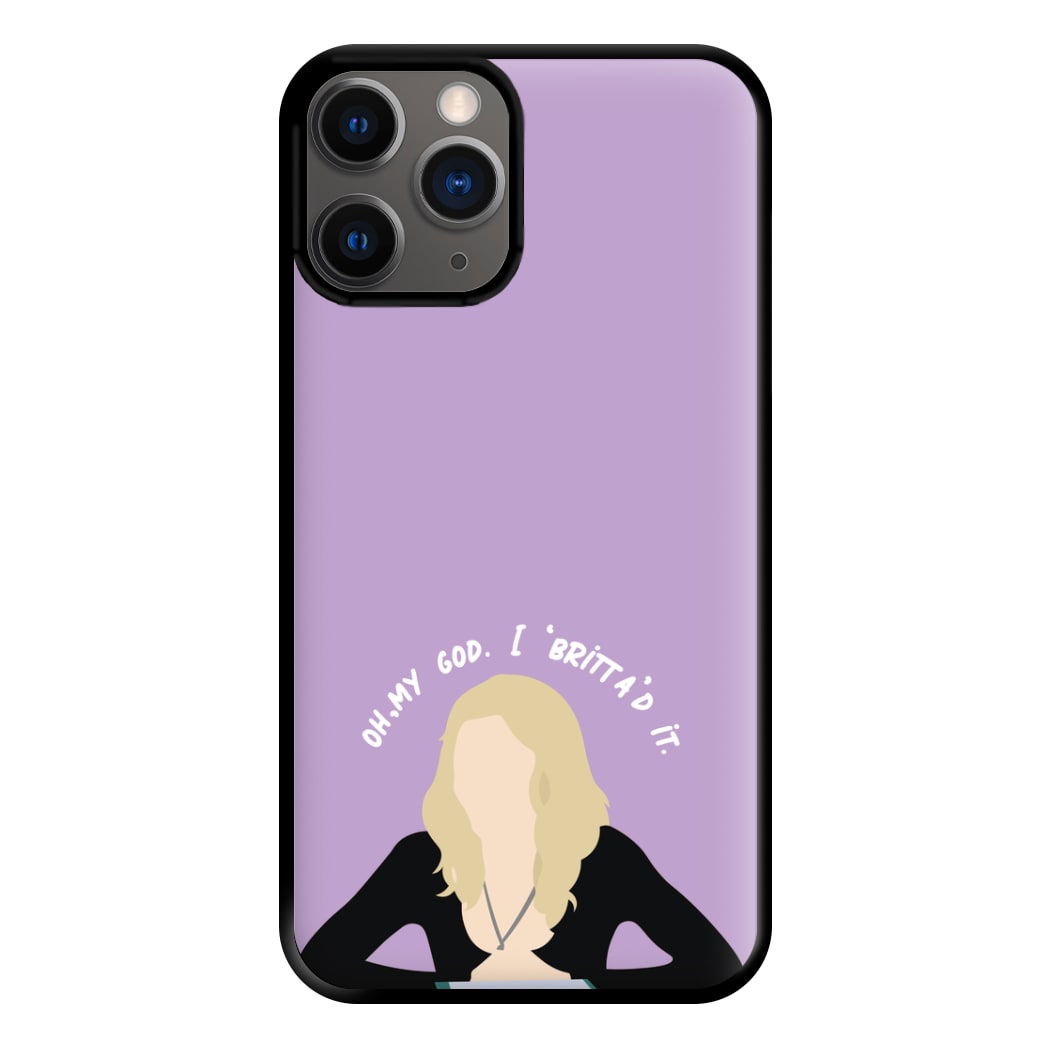 Britta'd It- Community Phone Case for iPhone 12 Pro Max