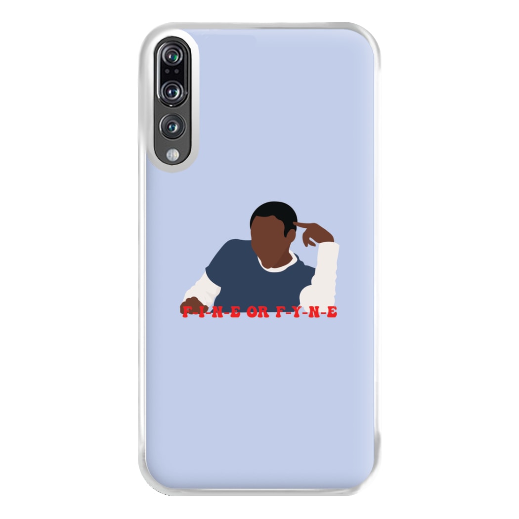 Fine Or Fyne - Community Phone Case for Huawei P20 Pro