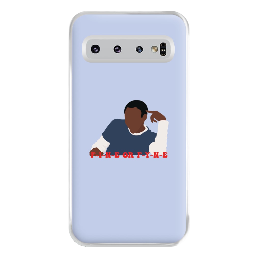 Fine Or Fyne - Community Phone Case for Galaxy S10 Plus