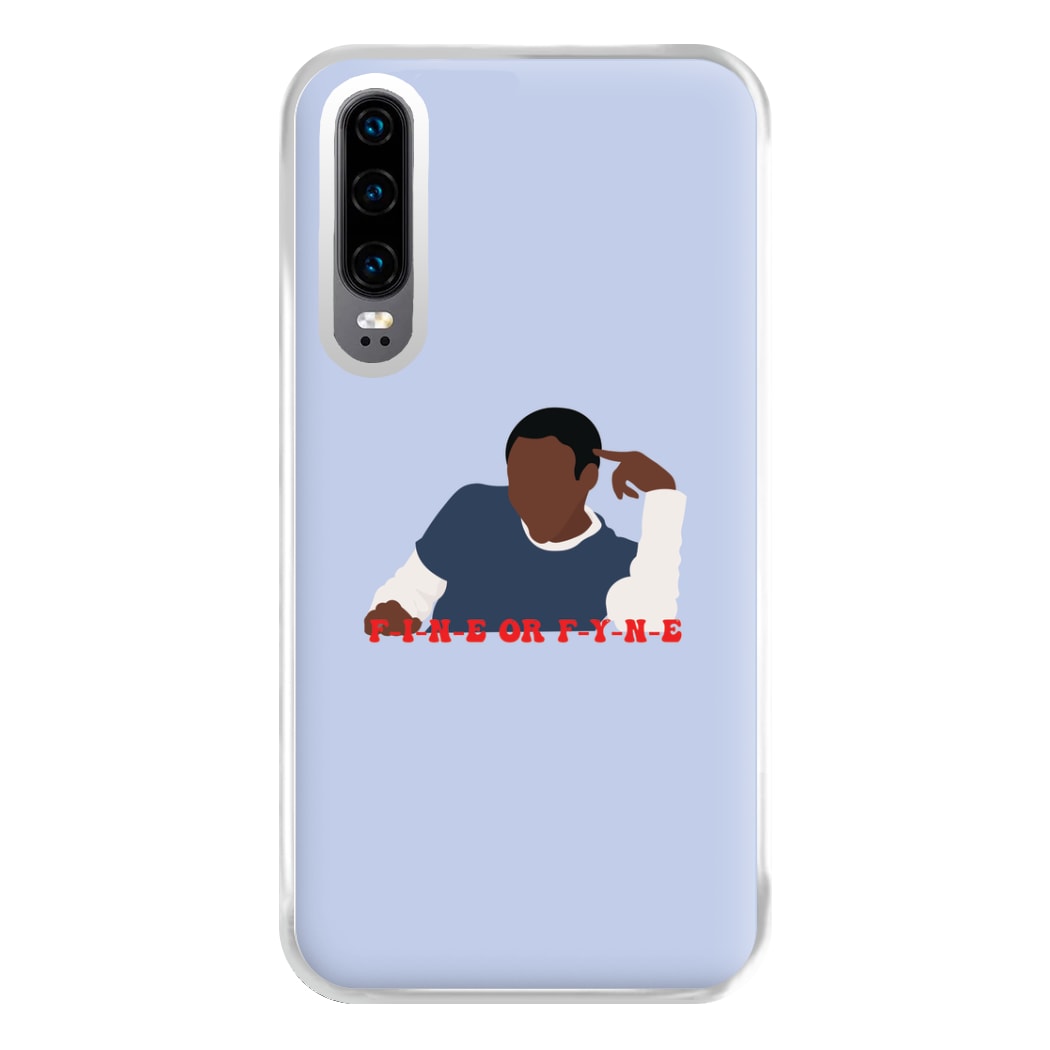 Fine Or Fyne - Community Phone Case for Huawei P30