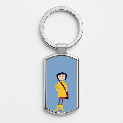 Cor - Halloween Silver Keyring