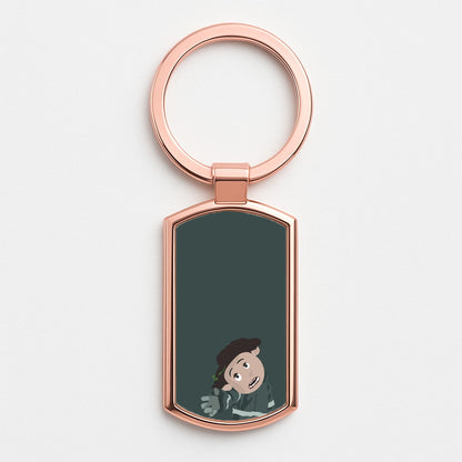Wybie Lovat Rose Gold Keyring