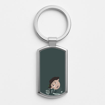 Wybie Lovat Silver Keyring