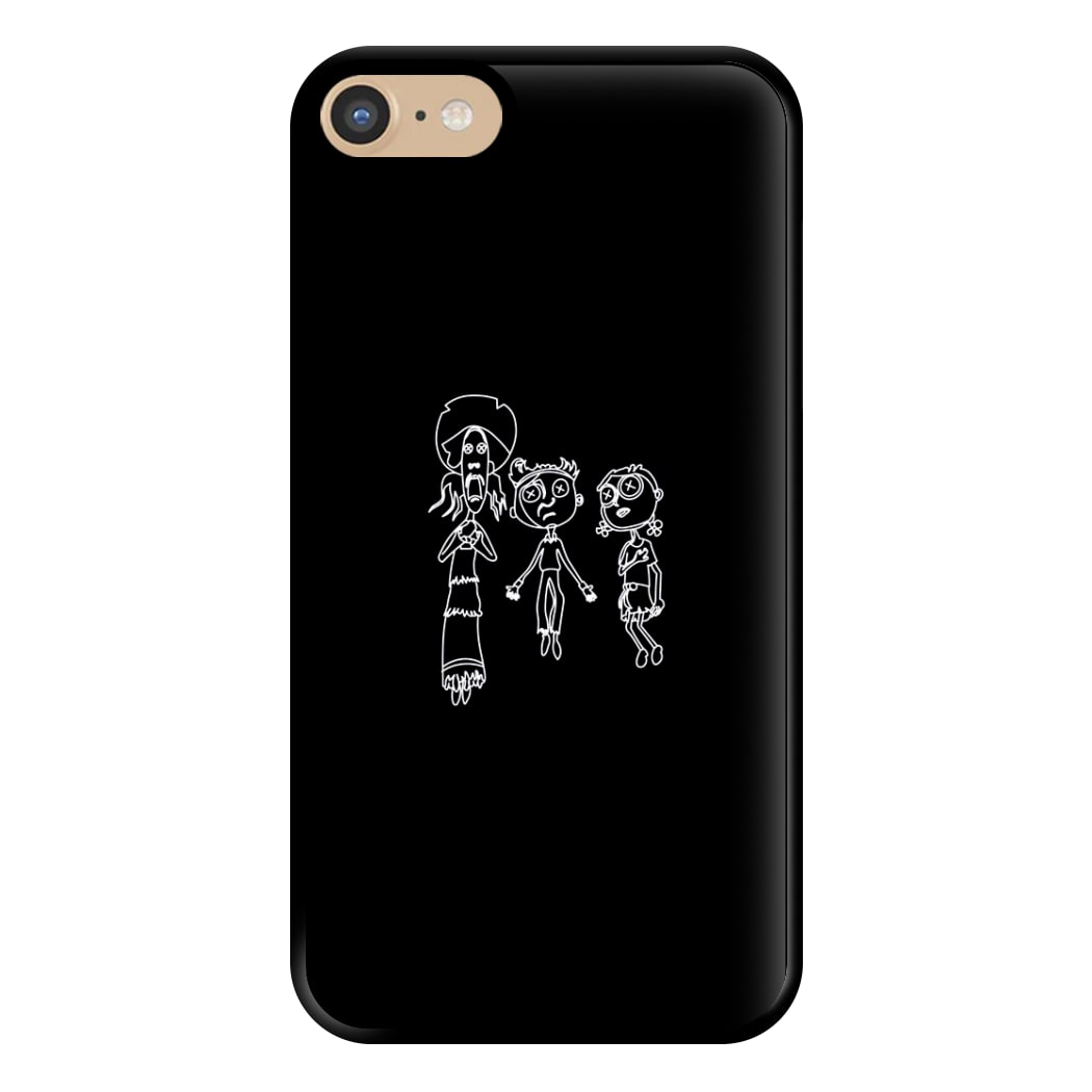 Cor Outline Phone Case for iPhone 6 / 7 / 8 / SE