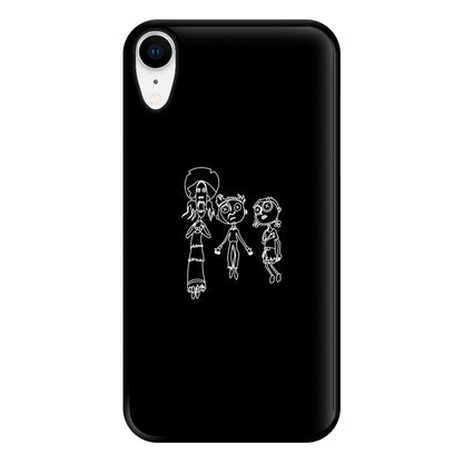 Cor Outline Phone Case for iPhone XR