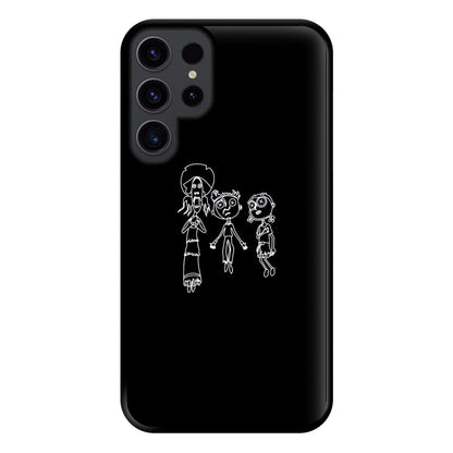Cor Outline Phone Case for Galaxy S23 Ultra