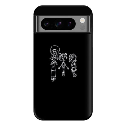 Cor Outline Phone Case for Google Pixel 8 Pro