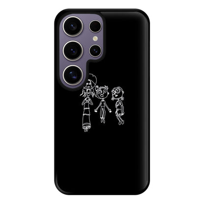 Cor Outline Phone Case for Galaxy S25 Ultra