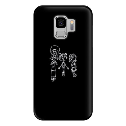 Cor Outline Phone Case for Galaxy S9 Plus