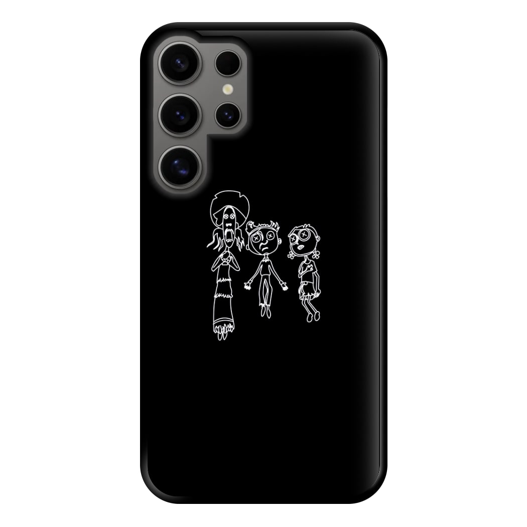 Cor Outline Phone Case for Galaxy S24 Ultra