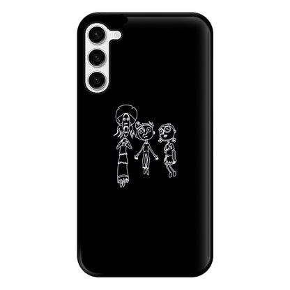 Cor Outline Phone Case for Galaxy S23 Plus