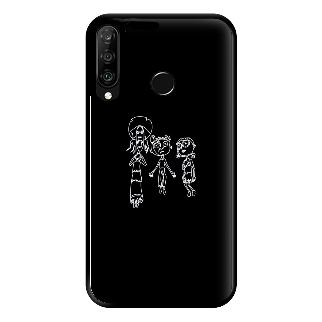 Cor Outline Phone Case for Huawei P30 Lite