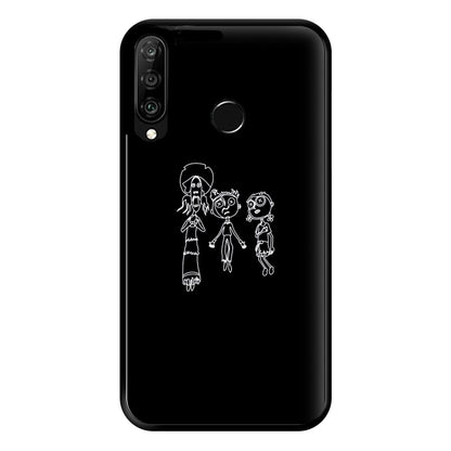 Cor Outline Phone Case for Huawei P30 Lite