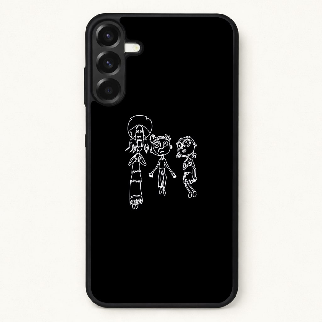 Cor Outline Phone Case for Galaxy A37