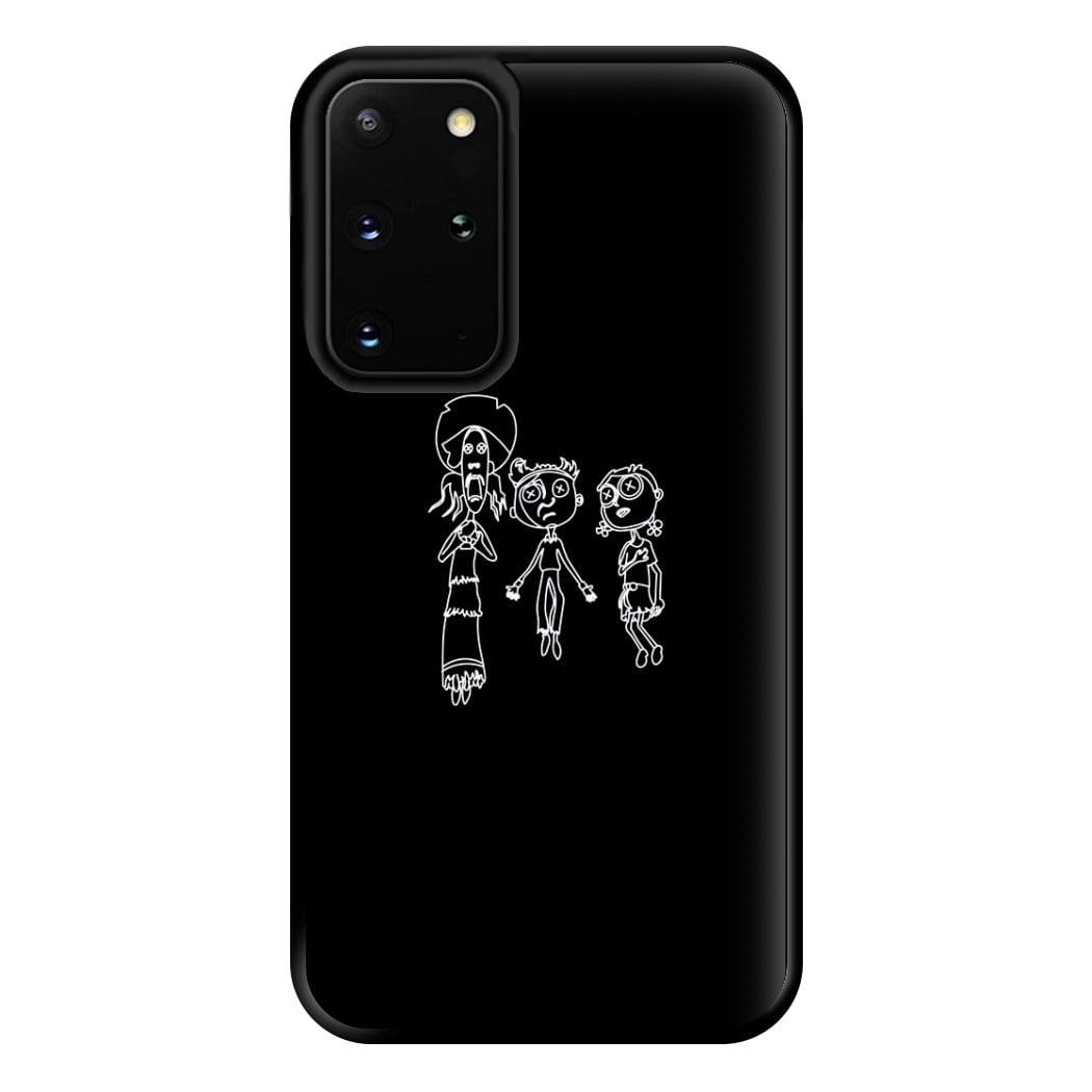 Cor Outline Phone Case for Galaxy S20 Plus