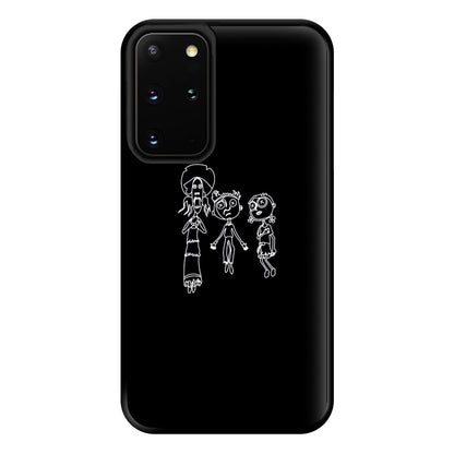 Cor Outline Phone Case for Galaxy S20 Plus