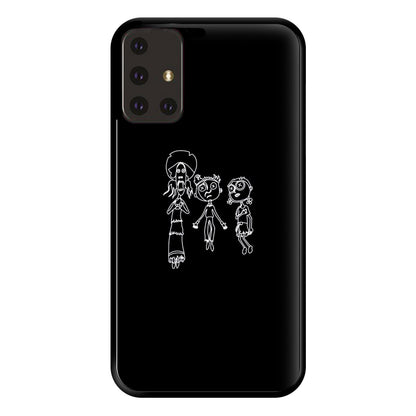 Cor Outline Phone Case for Galaxy A71