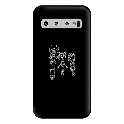 Cor Outline Phone Case for Galaxy S10 Plus