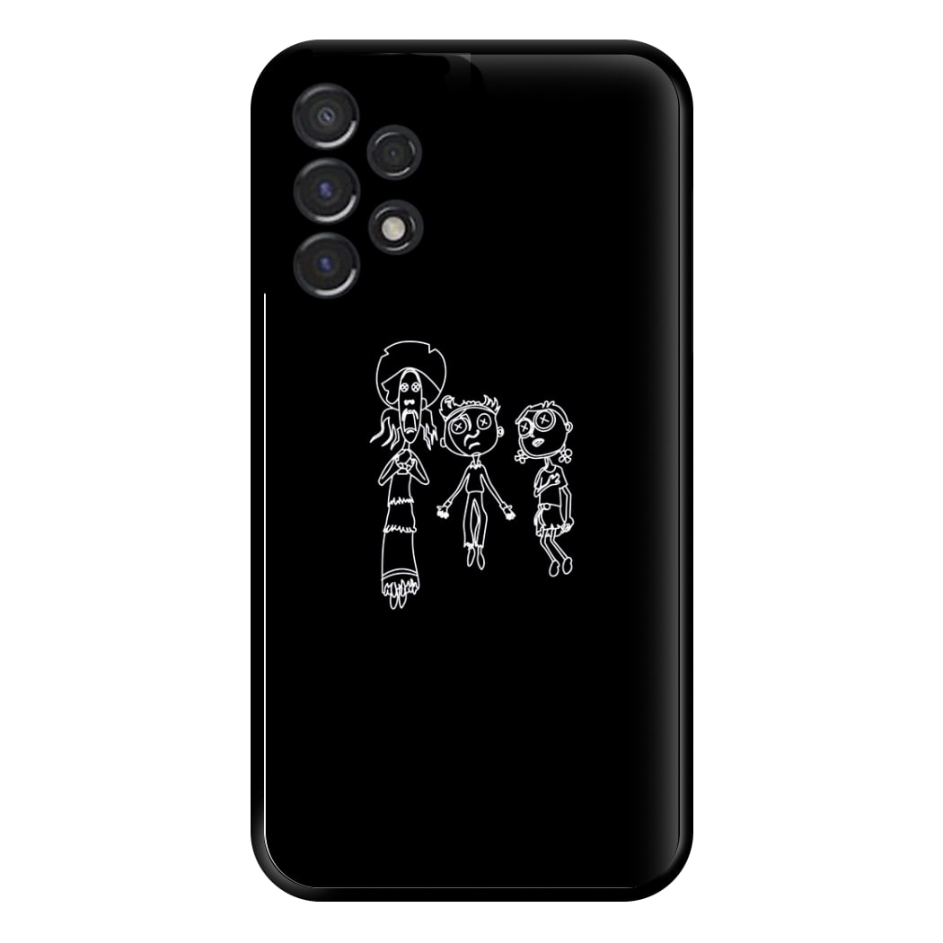 Cor Outline Phone Case for Galaxy A53