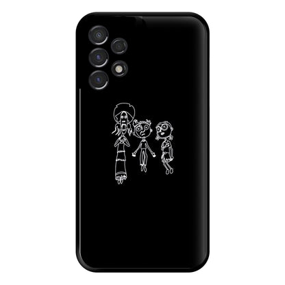 Cor Outline Phone Case for Galaxy A53