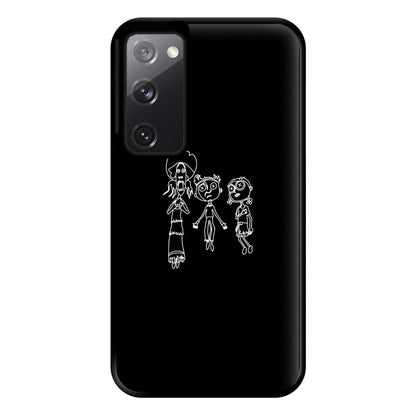 Cor Outline Phone Case for Galaxy S20FE